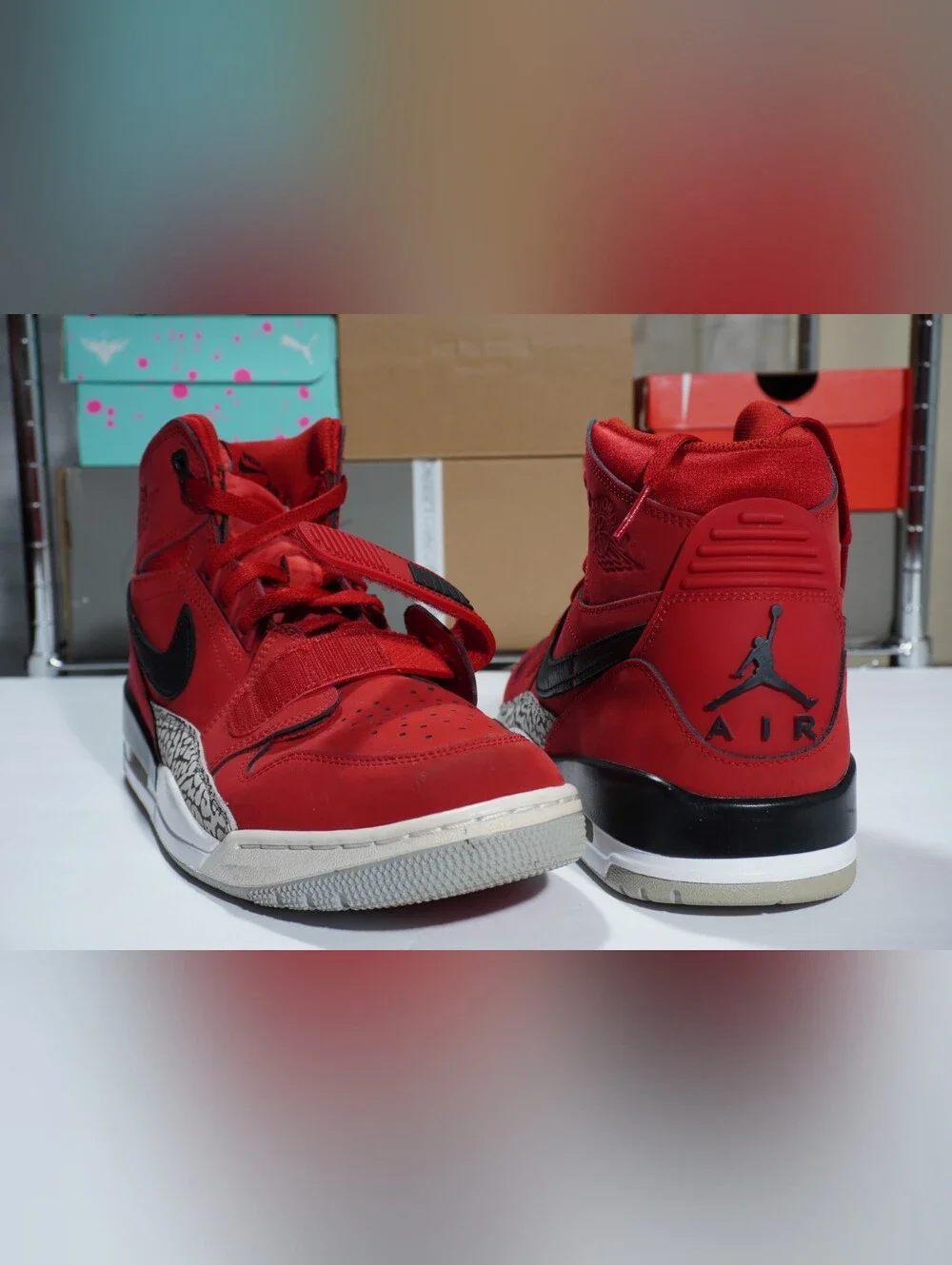 sz 10.5 jordan legacy 312 toro - clean